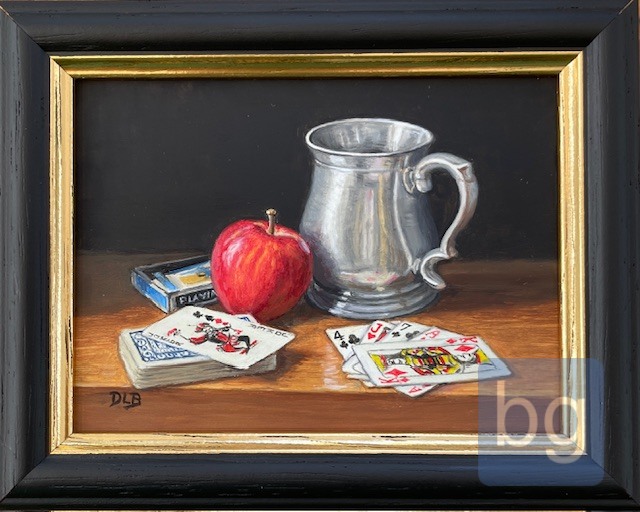 Tankard, Apple & Cards – Miniature